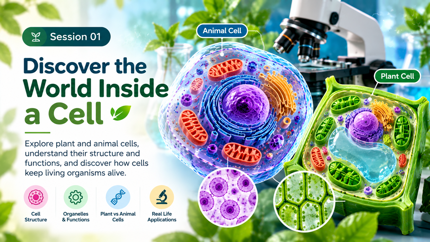 Discover the World Inside a Cell